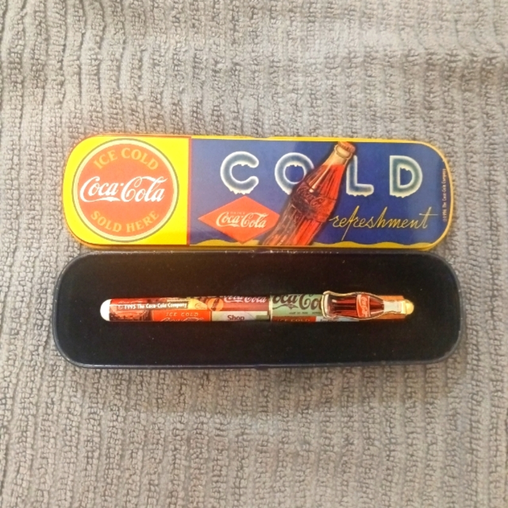 Vintage 1996 Coca Cola Set